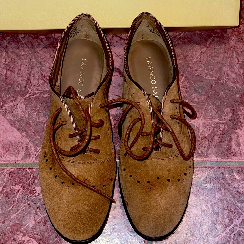 Franco Sarto woman’s brown shoes